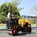 Rodillo de vibración tándem de tambor de acero de 1000 kg popular